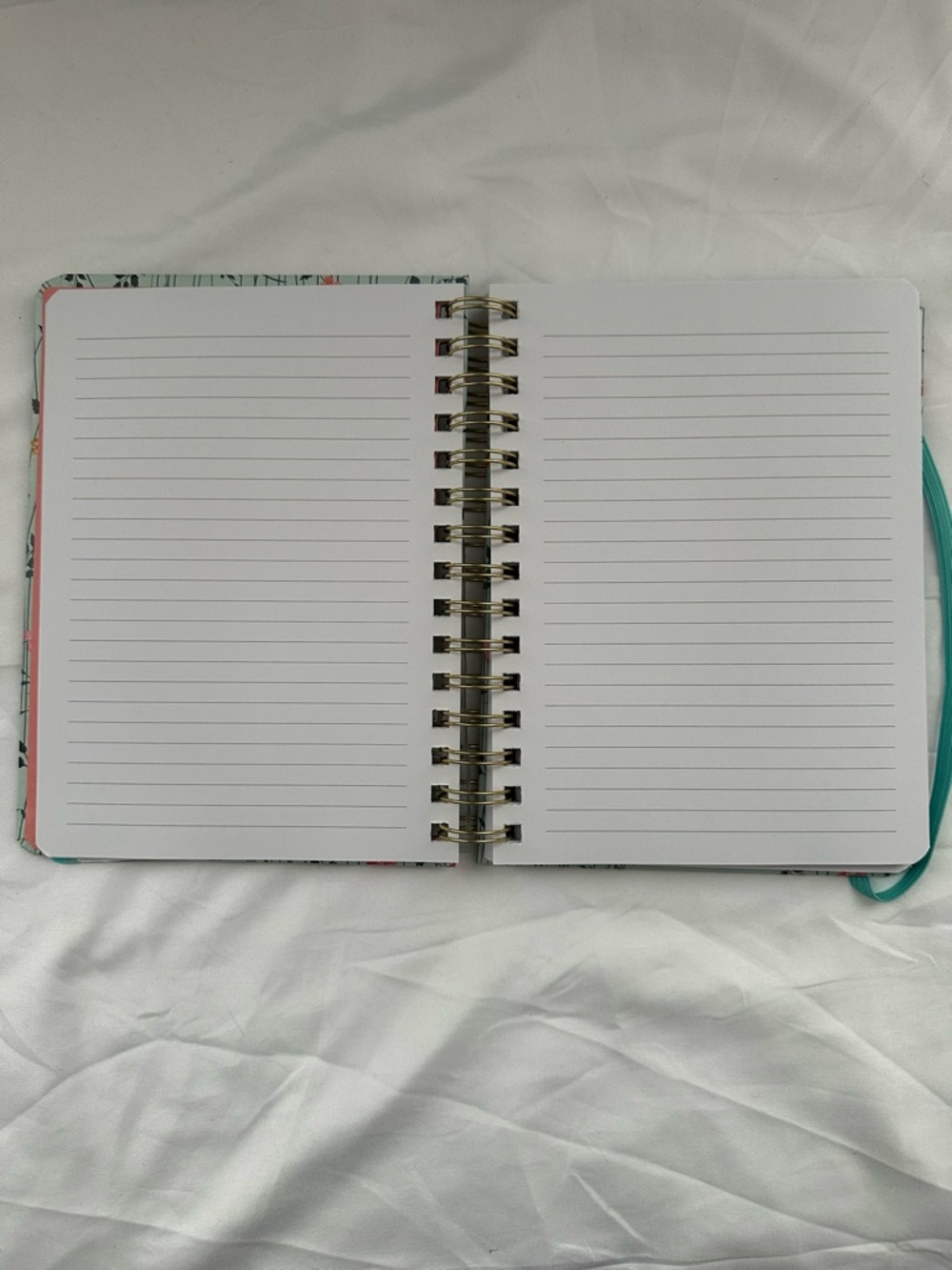Floral Spiral “Just Bloom” Notebook Set with Pen & Sticky Notes - Picture 4 of 8